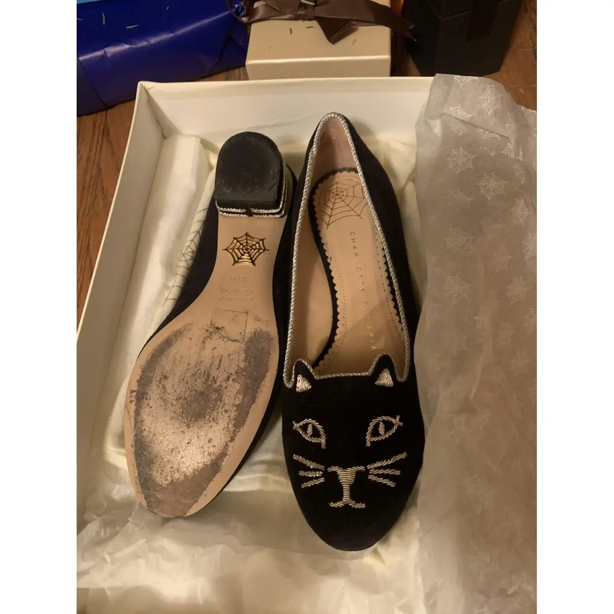Buy Charlotte Olympia Kitty heels online