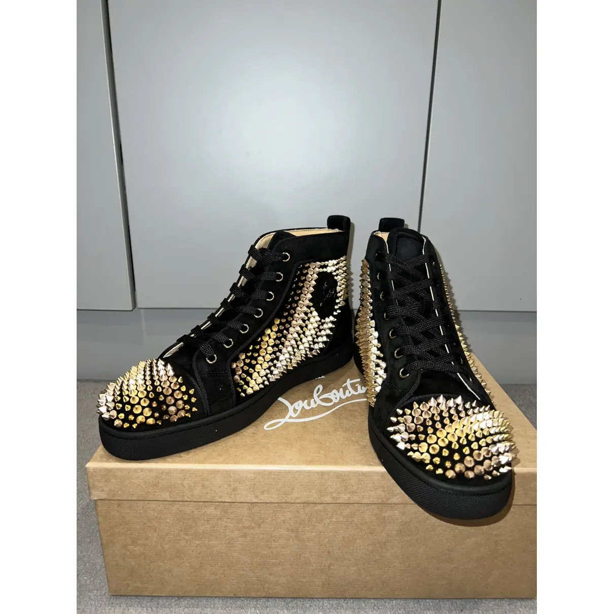 Buy Christian Louboutin Louis high trainers online