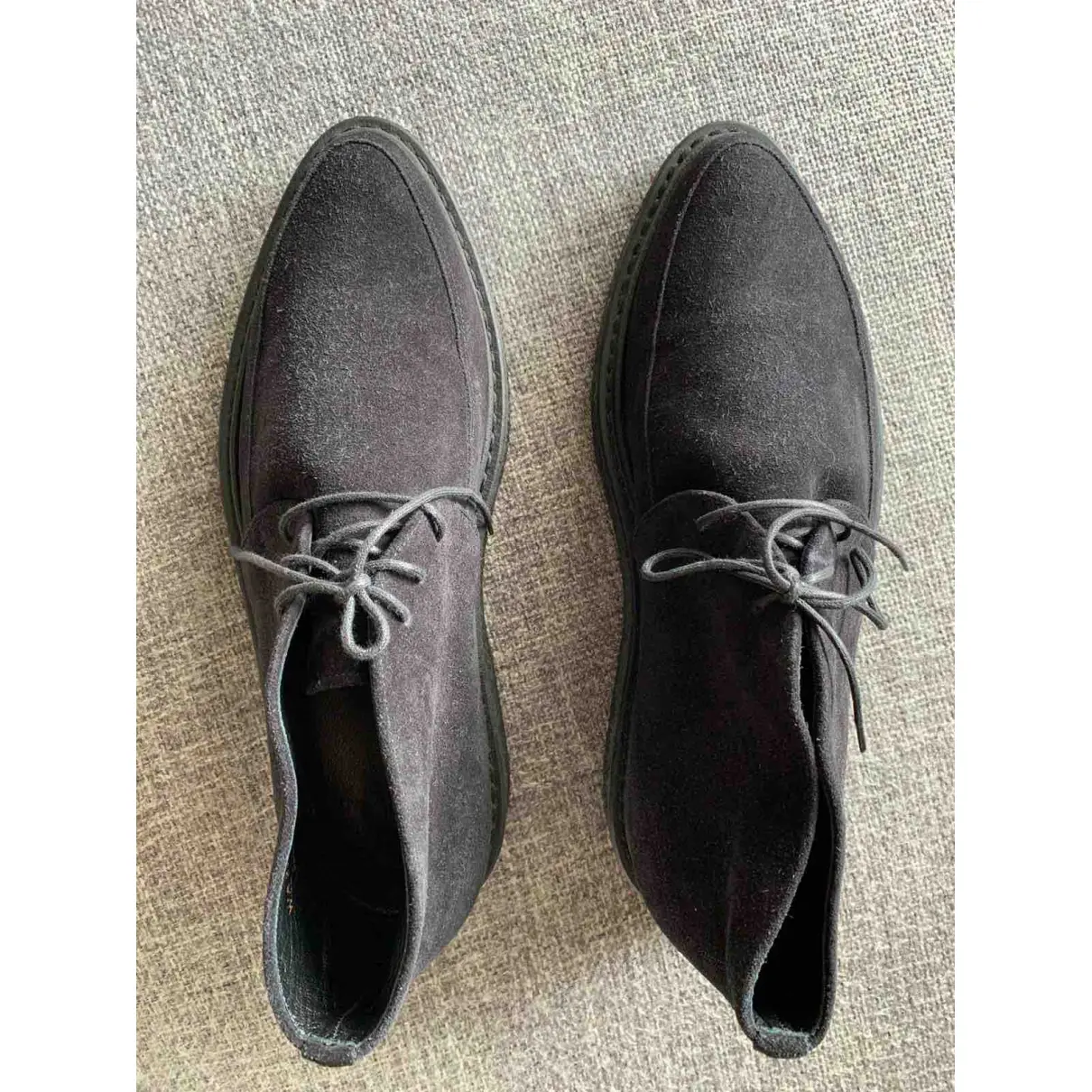 Buy Saint Laurent Black Suede Boots online