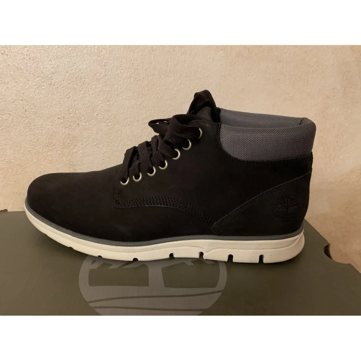 Buy Timberland Black Suede Boots online