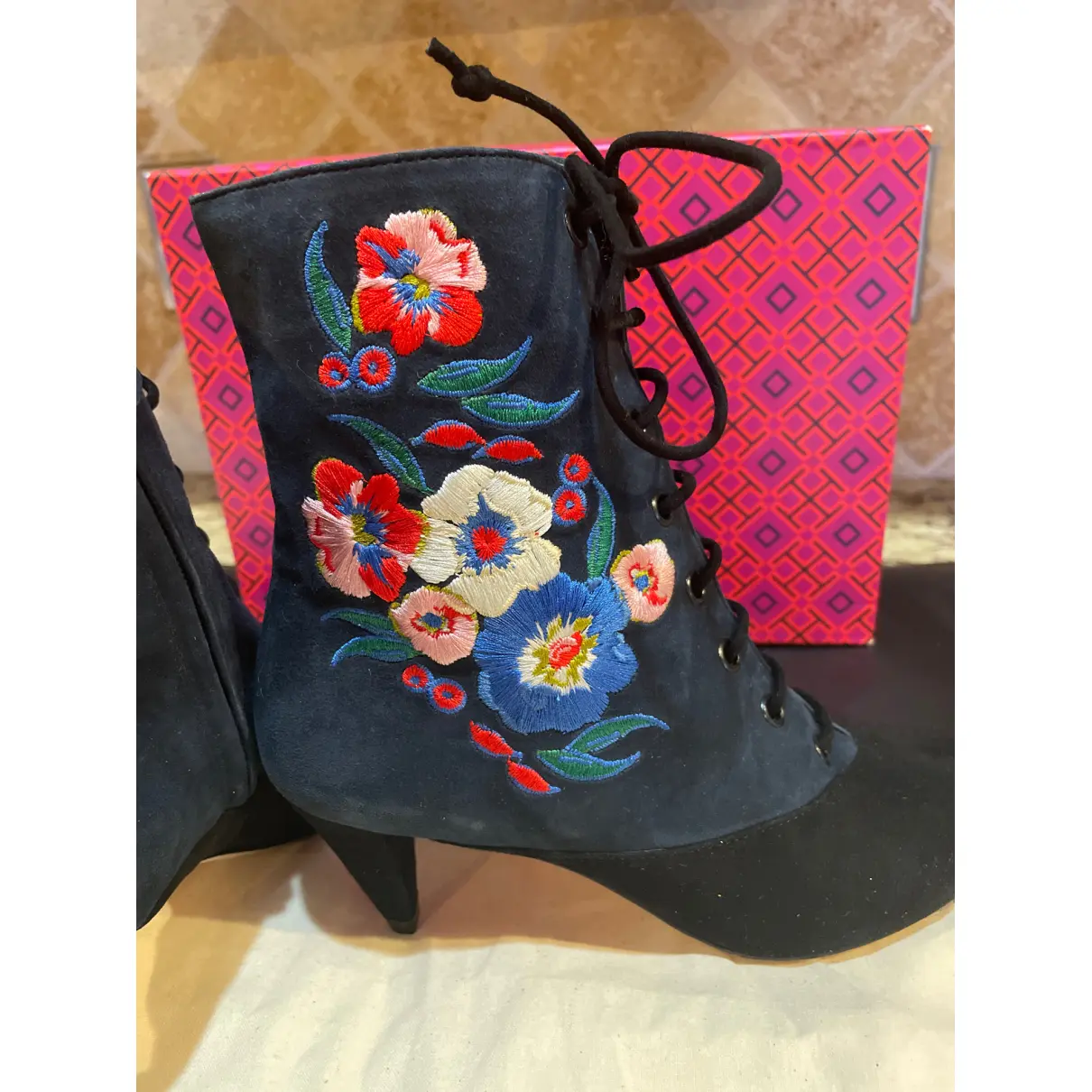 Lace up boots Tory Burch