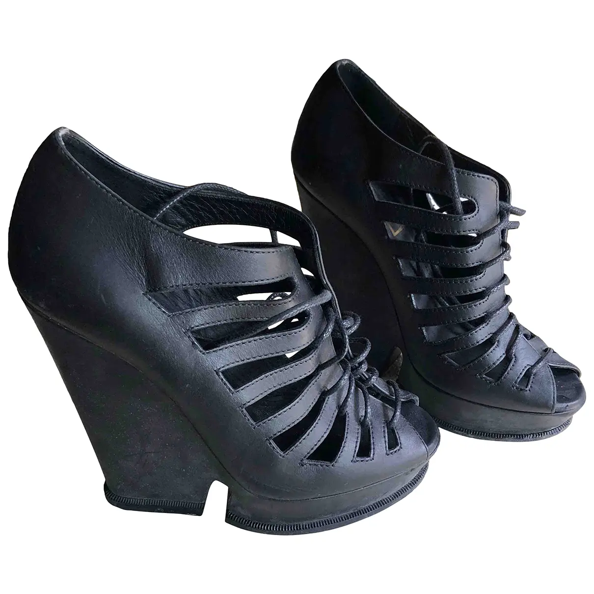 Lace up boots Yves Saint Laurent