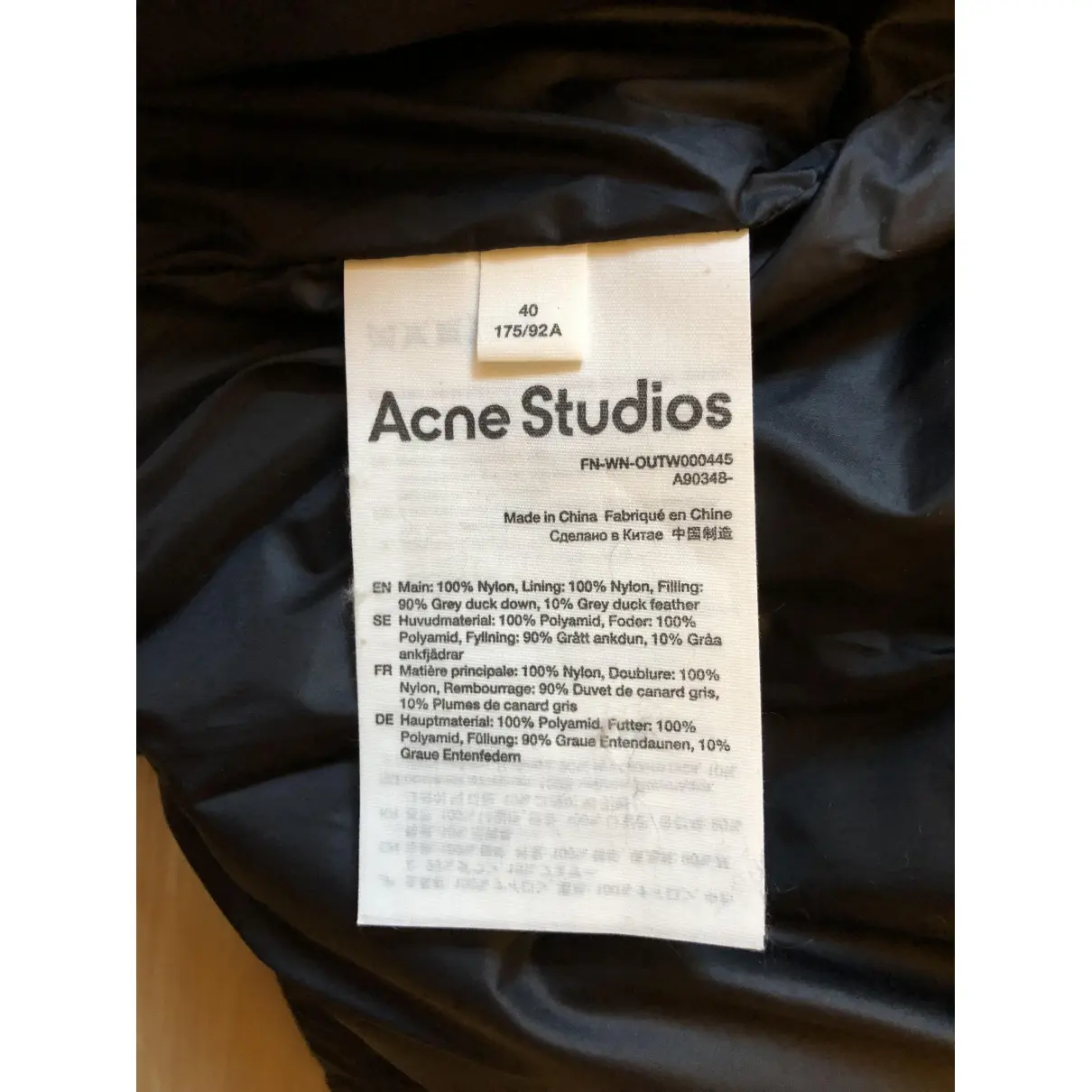 Luxury Acne Studios Coats Women