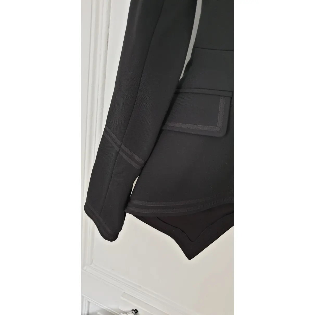 Black Synthetic Jacket Givenchy