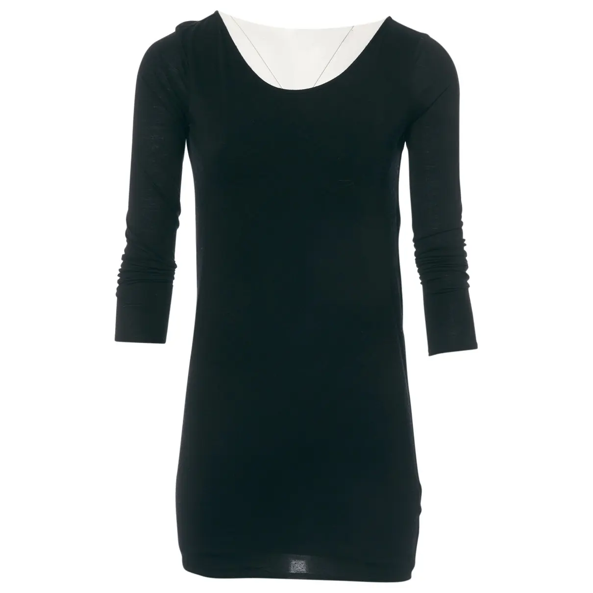 Black Synthetic Top Helmut Lang