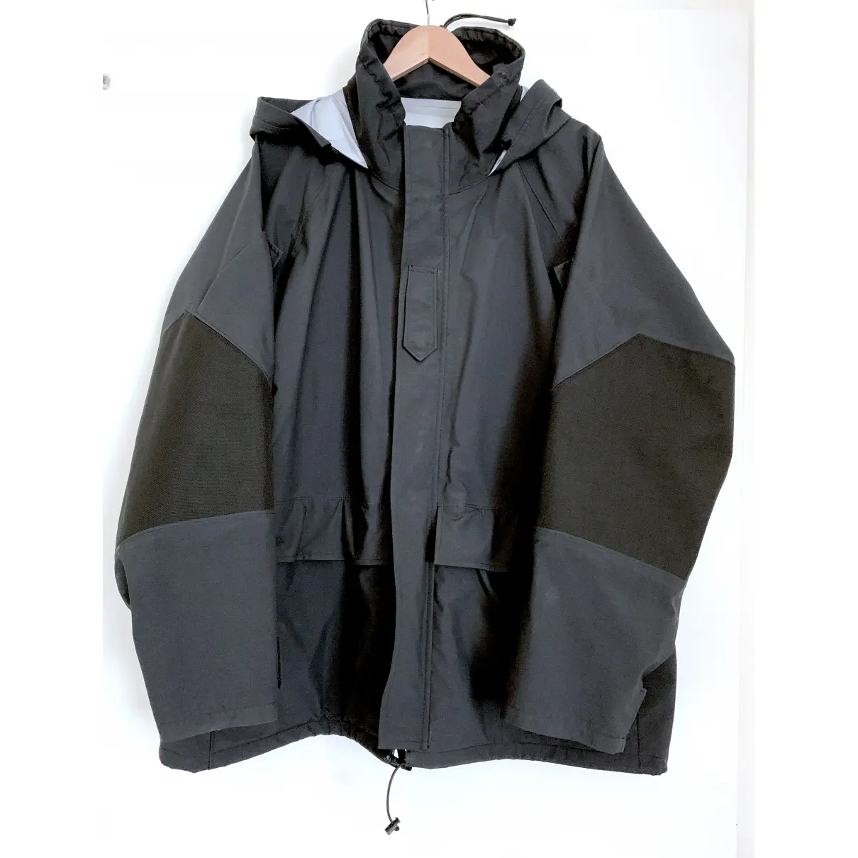 Buy Junya Watanabe Black Synthetic Coat online