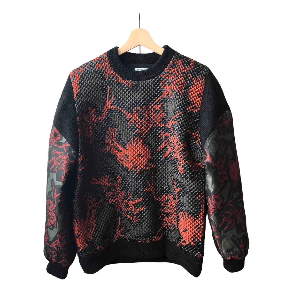 Black Synthetic Knitwear & Sweatshirt Kenzo