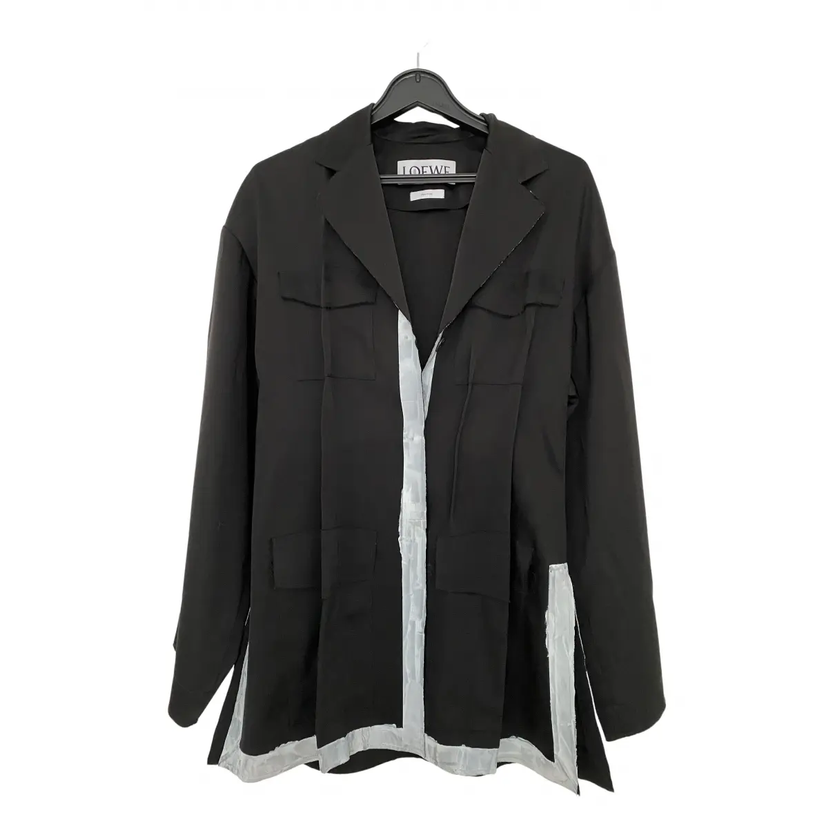 Black Synthetic Jacket Loewe