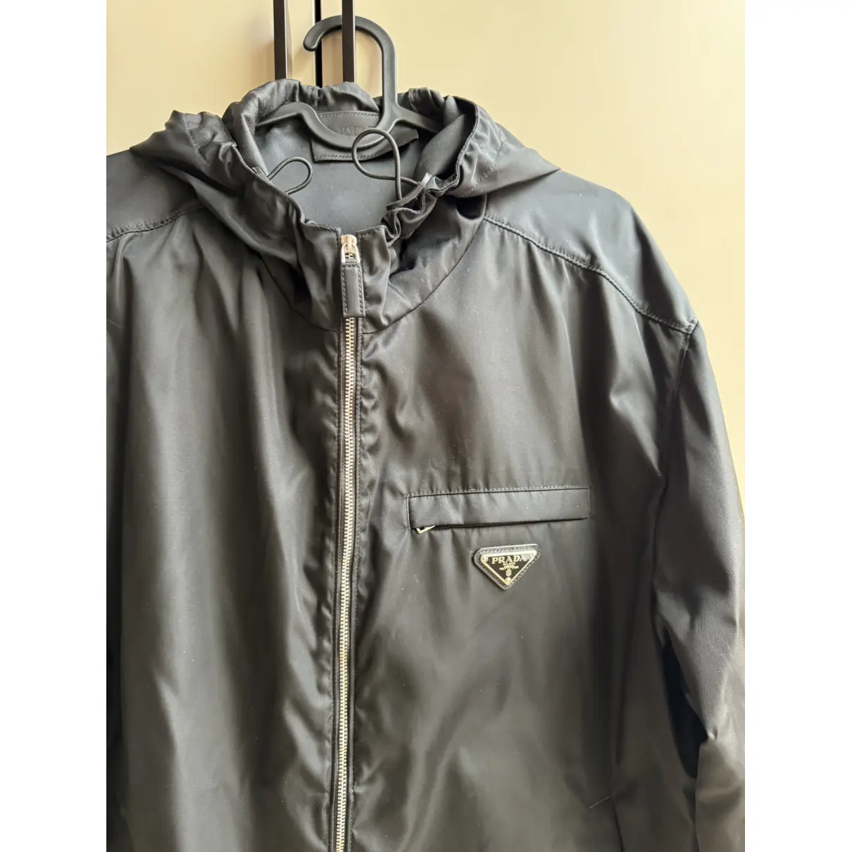Jacket Prada Black size 52 IT in Synthetic - 38442497