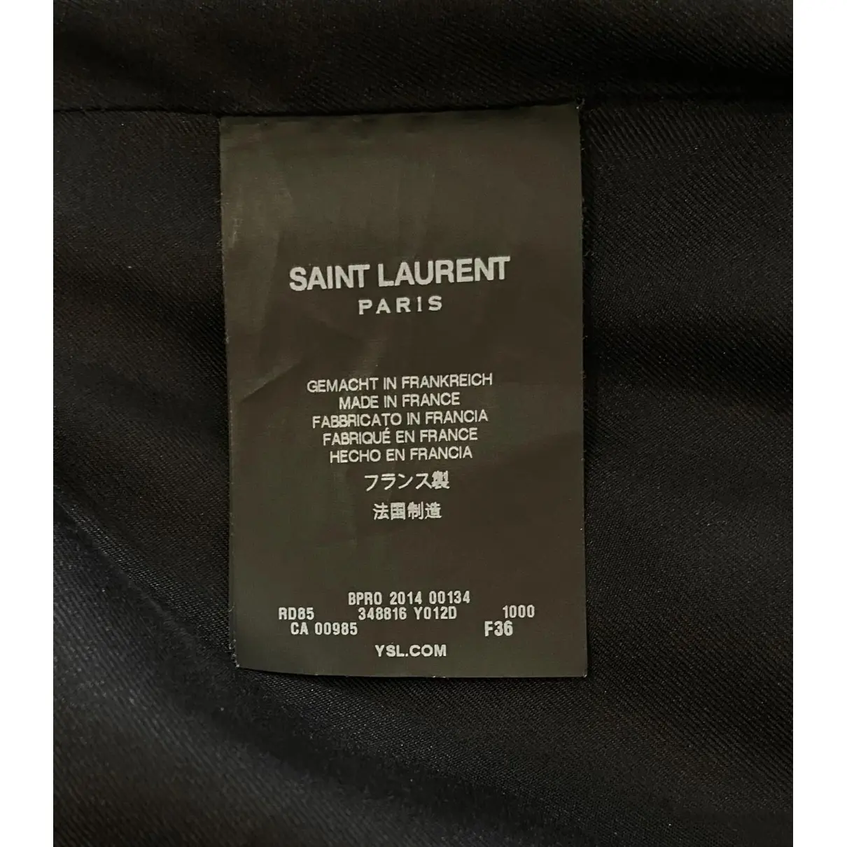 Mini dress Saint Laurent
