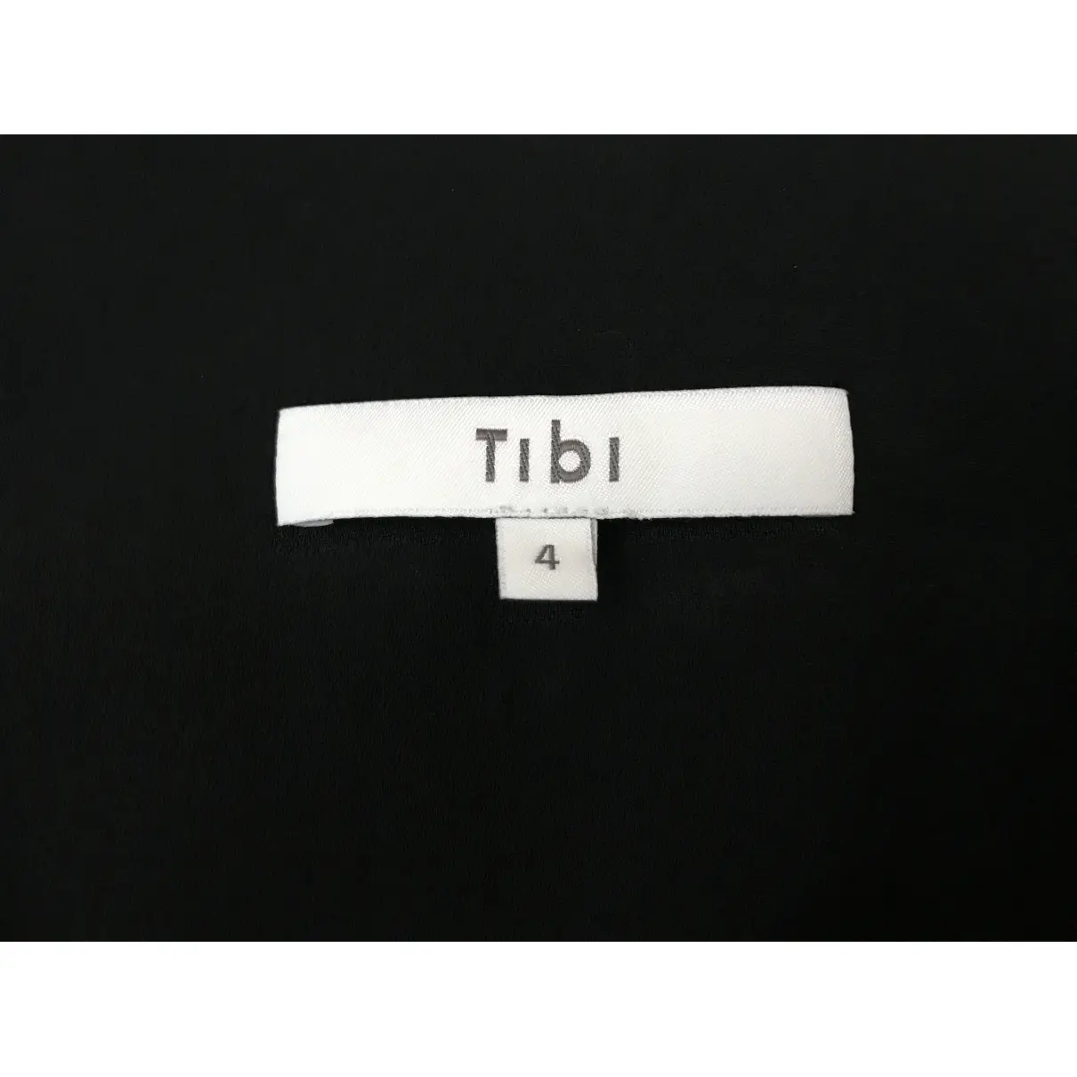 Buy Tibi Black Synthetic Top online