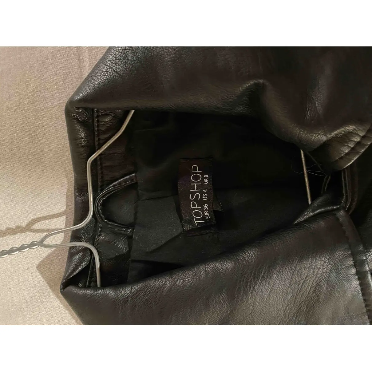 Luxury Topshop Leather jackets Women