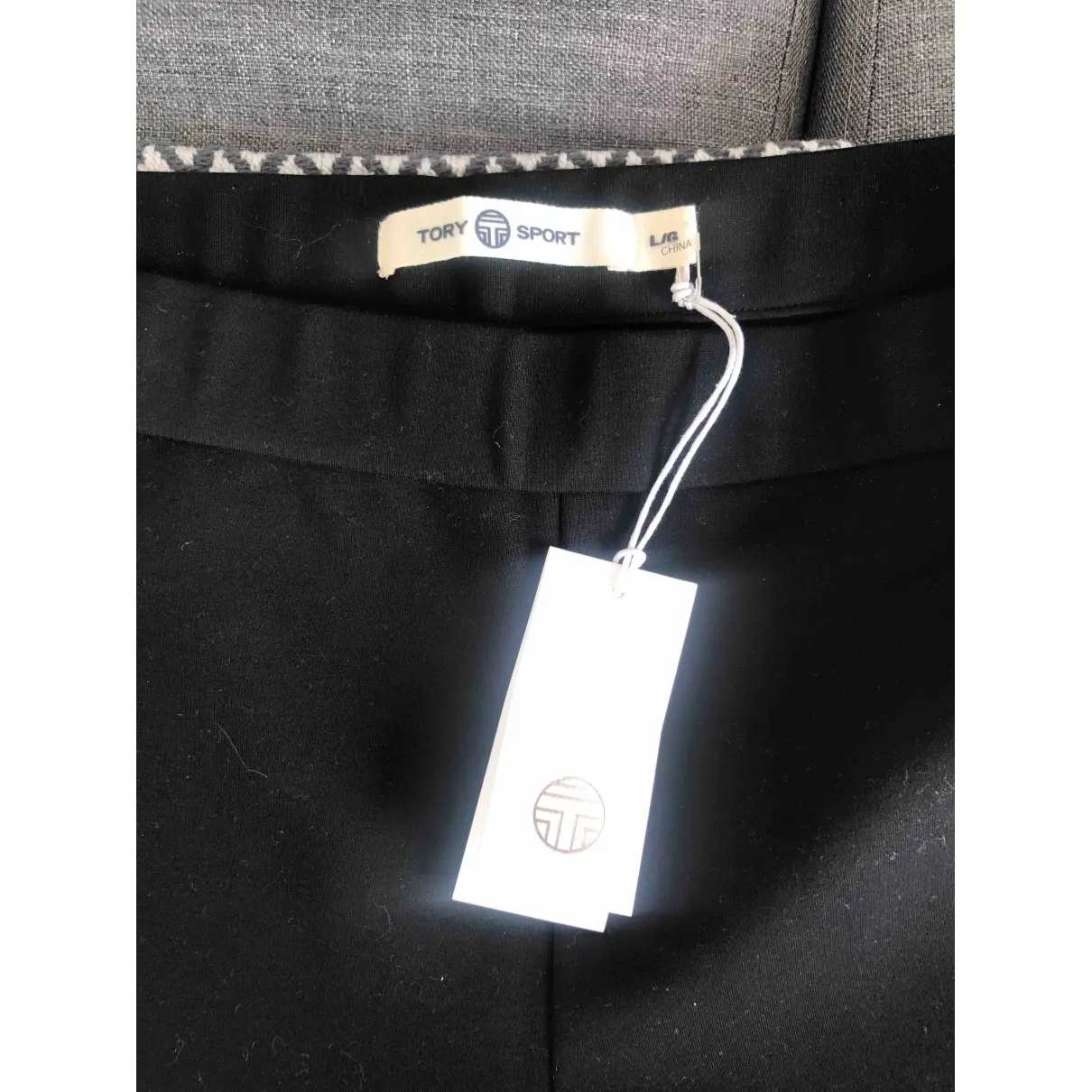 Buy Tory Sport Black Synthetic Trousers online