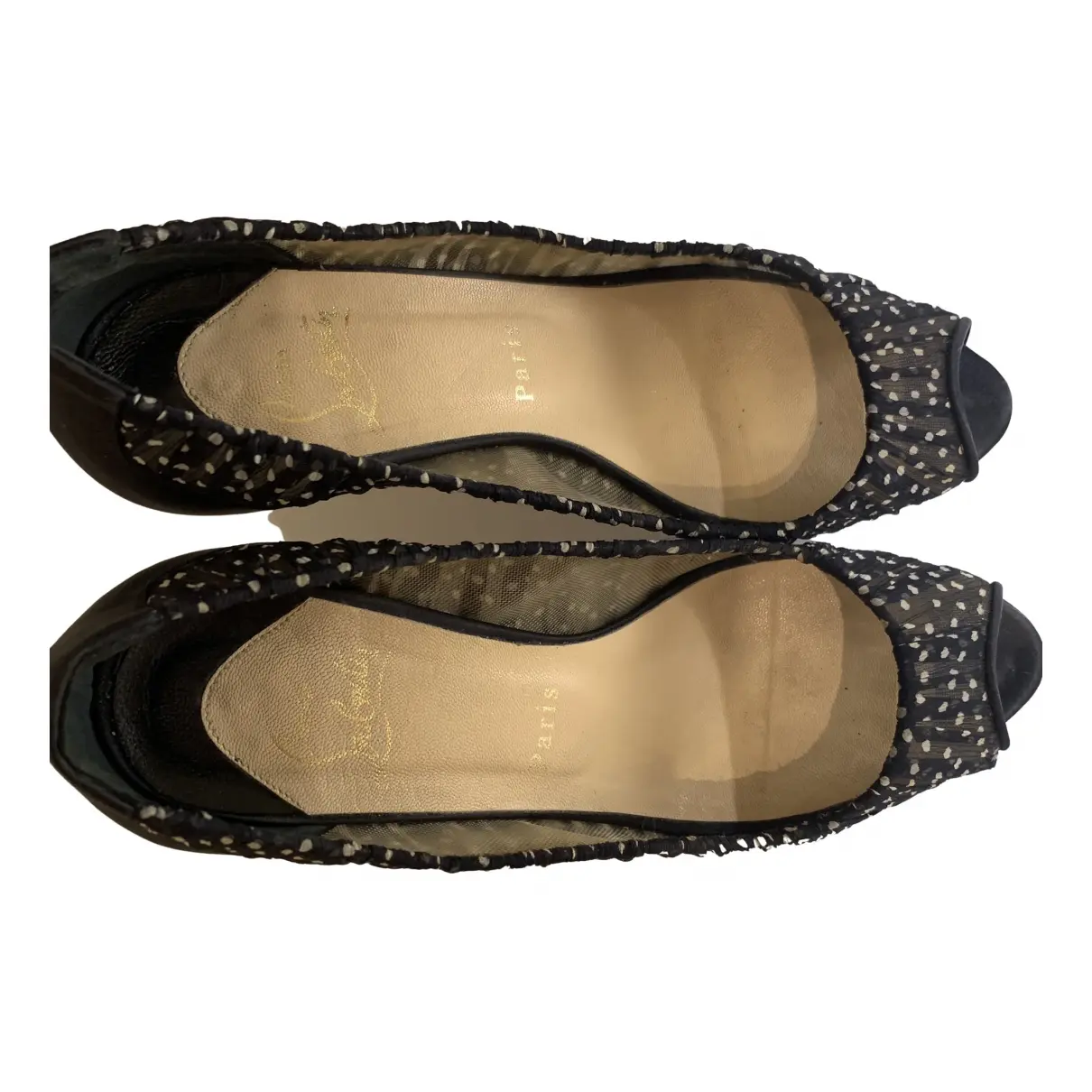 Buy Christian Louboutin Tweed heels online