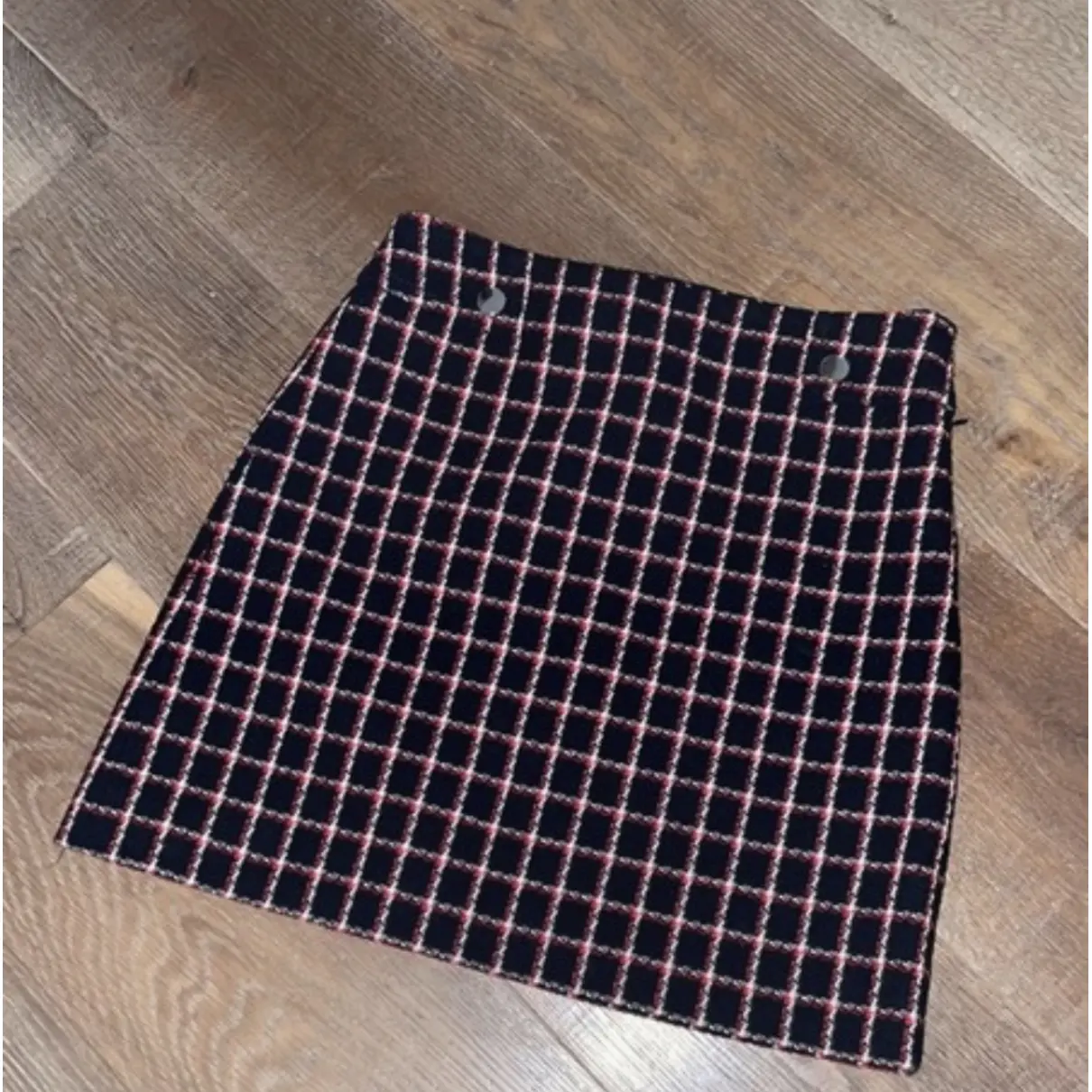 Fall Winter 2019 tweed mini skirt Claudie Pierlot
