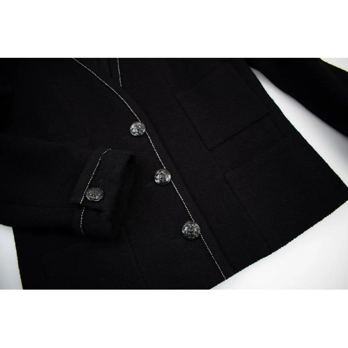 Buy Chanel La Petite Veste Noire tweed jacket online