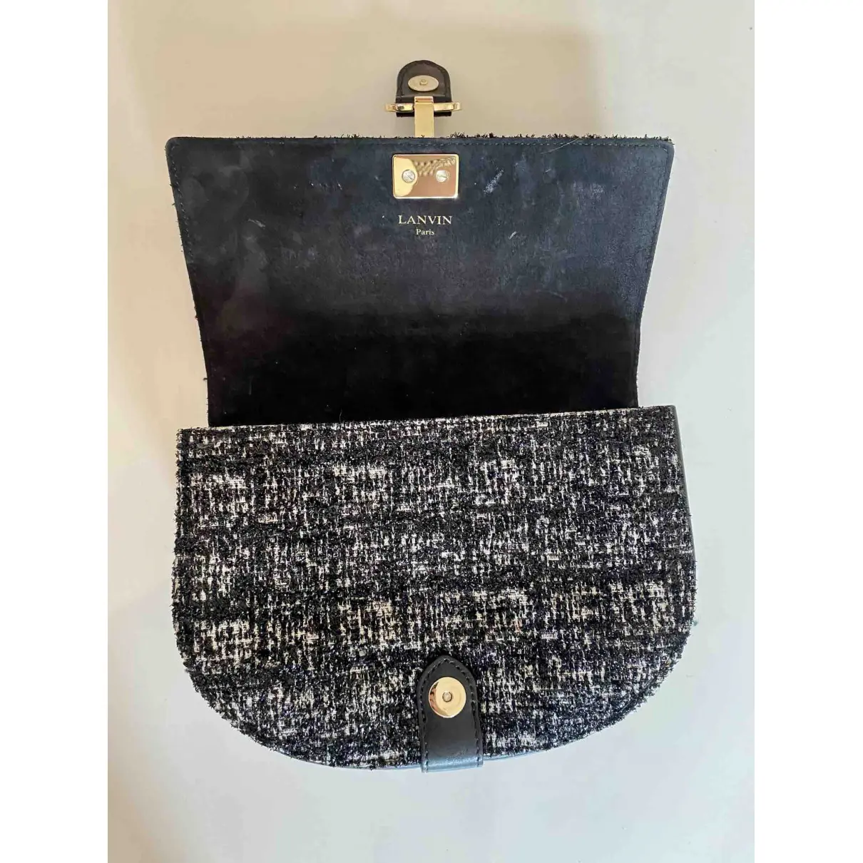 Buy Lanvin Lien tweed bag online