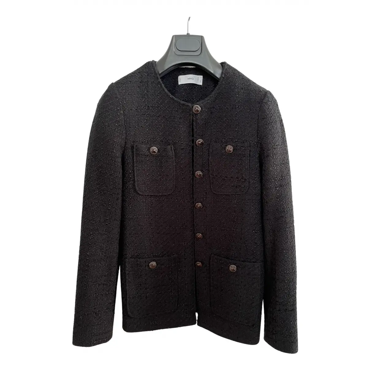 Tweed suit jacket Mango