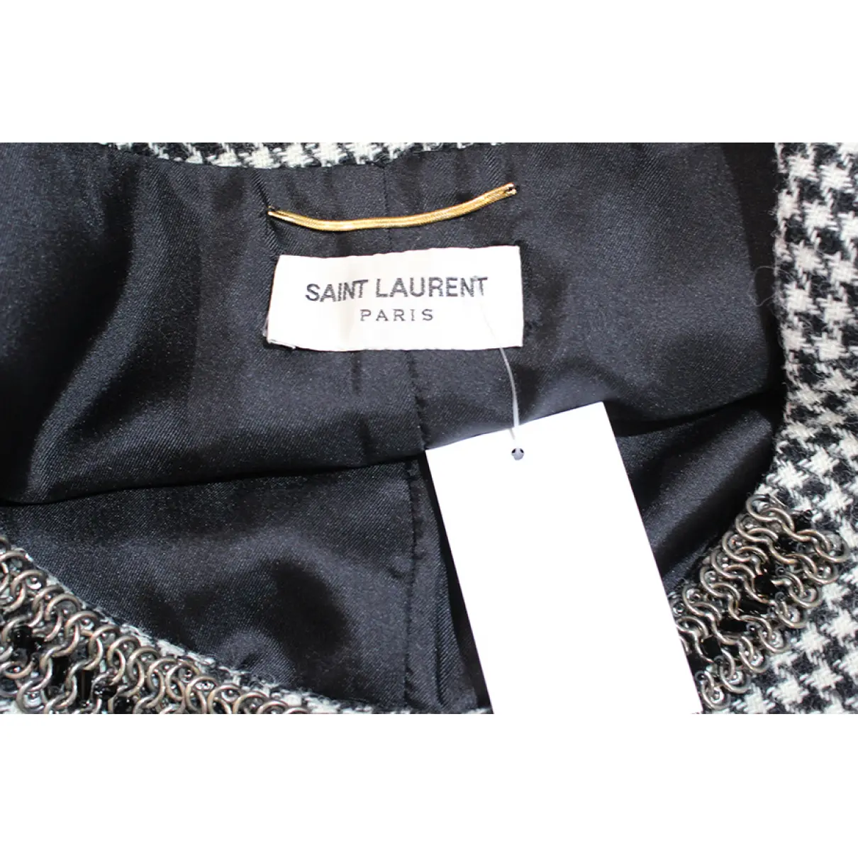 Tweed mini dress Saint Laurent