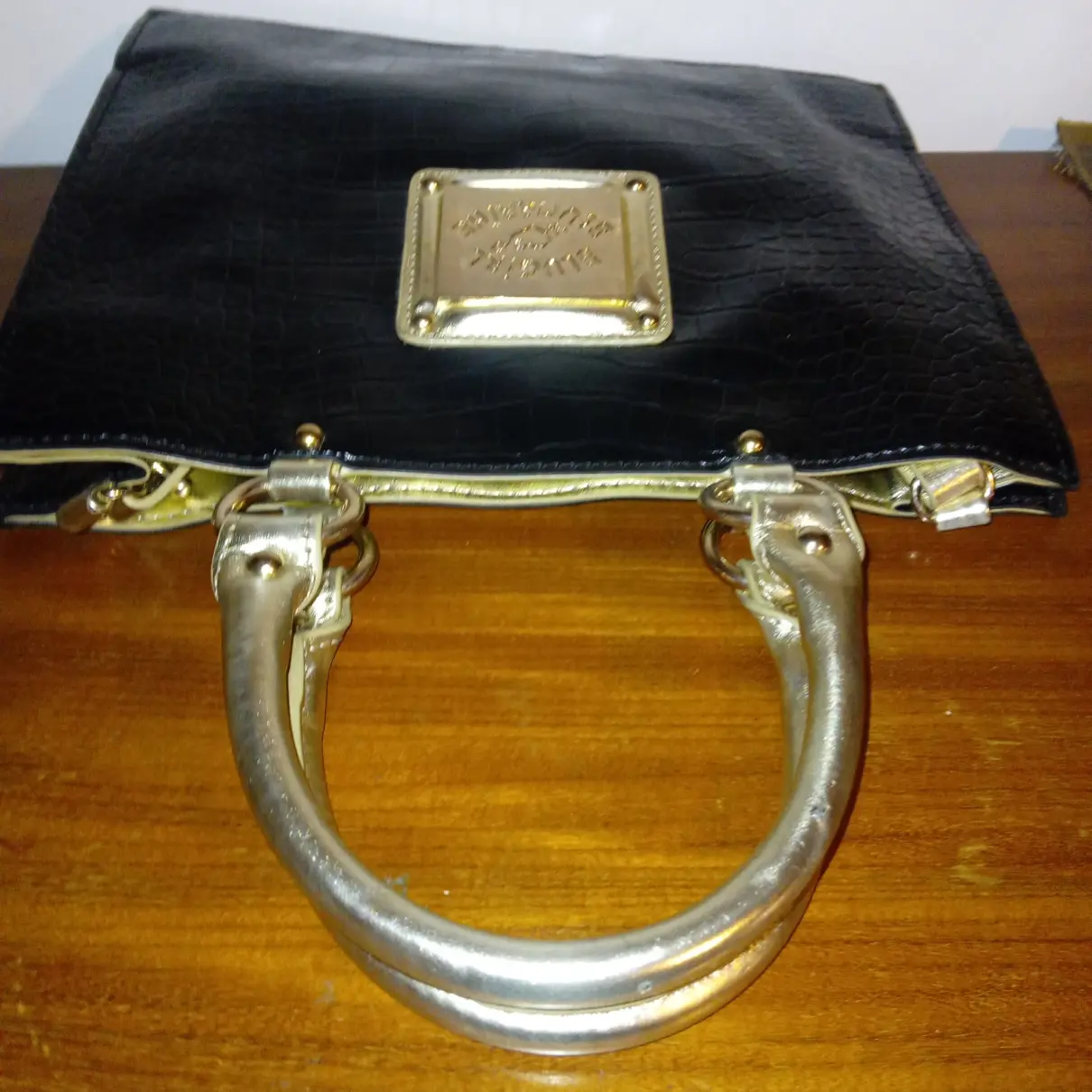 Vegan leather handbag Blumarine