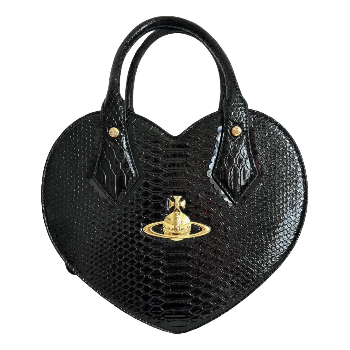 Chancery Heart vegan leather handbag