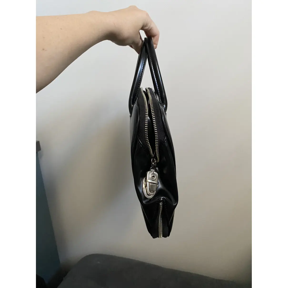 Vegan leather handbag Comme Des Garcons