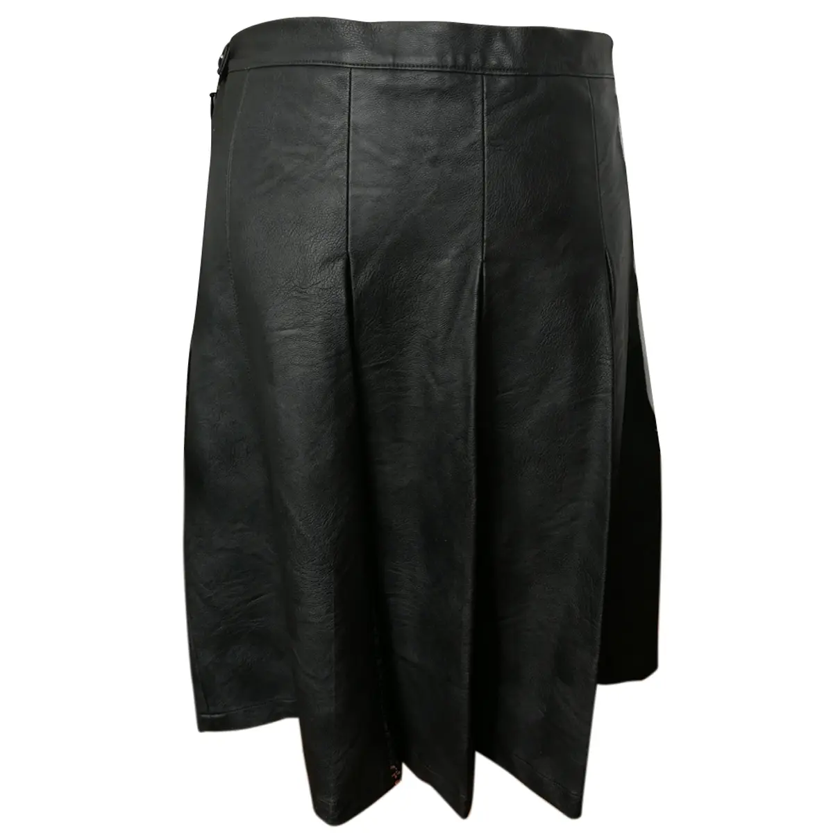 Vegan leather mid-length skirt CRISTINAEFFE