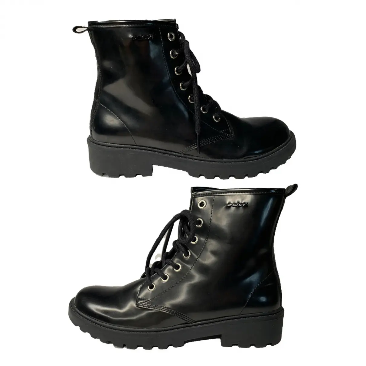 Vegan leather boots GEOX