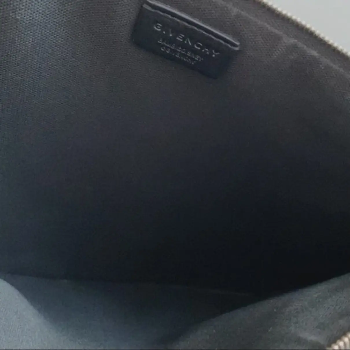Vegan leather clutch bag Givenchy