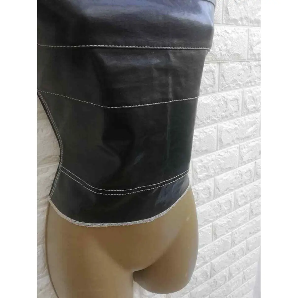 Buy MORGAN Vegan leather vest online - Vintage