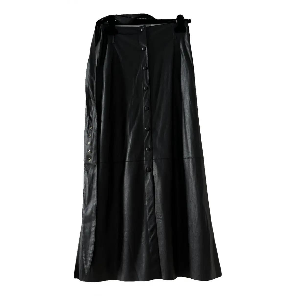 Vegan leather maxi skirt Nanushka