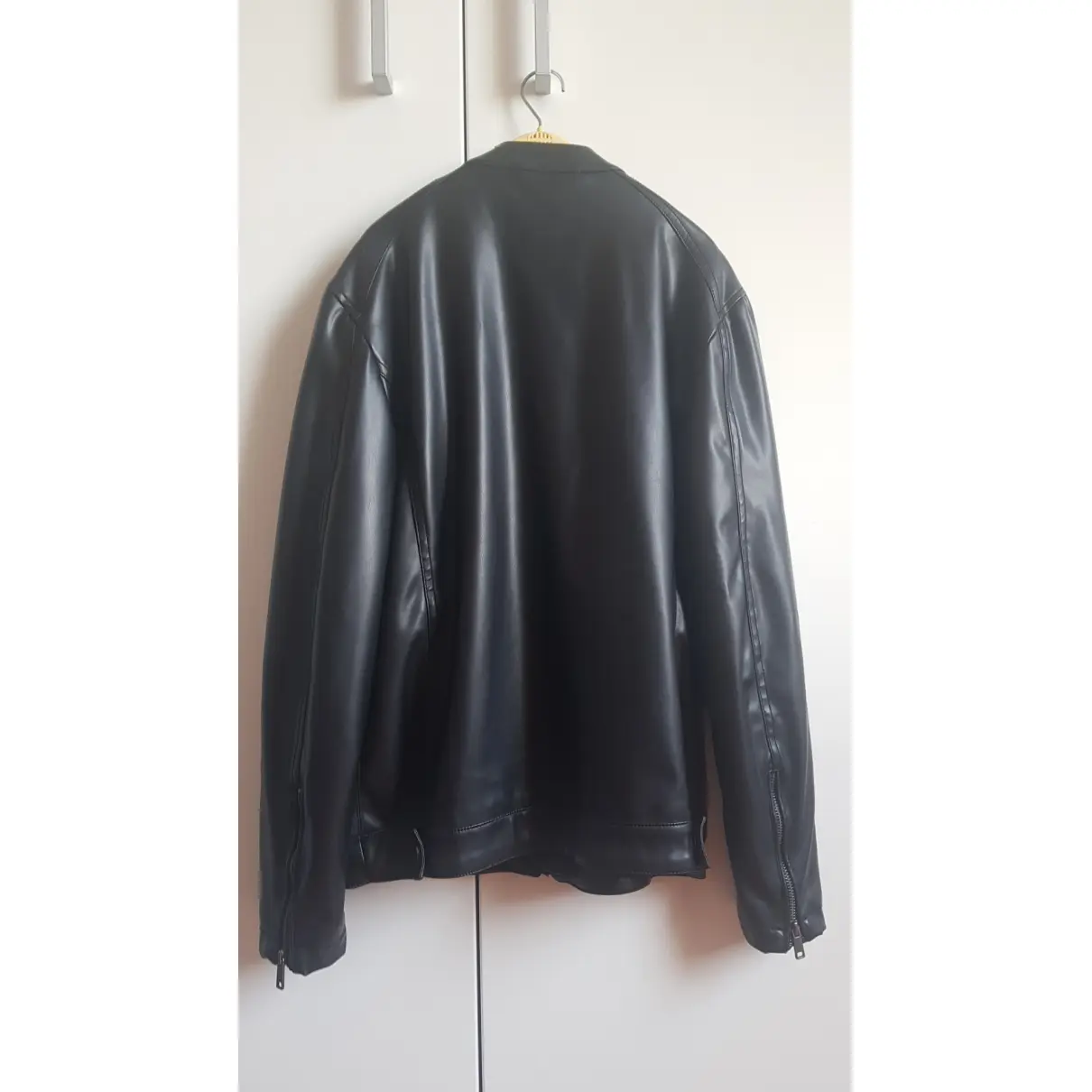 Buy Piazza italia Vegan leather jacket online