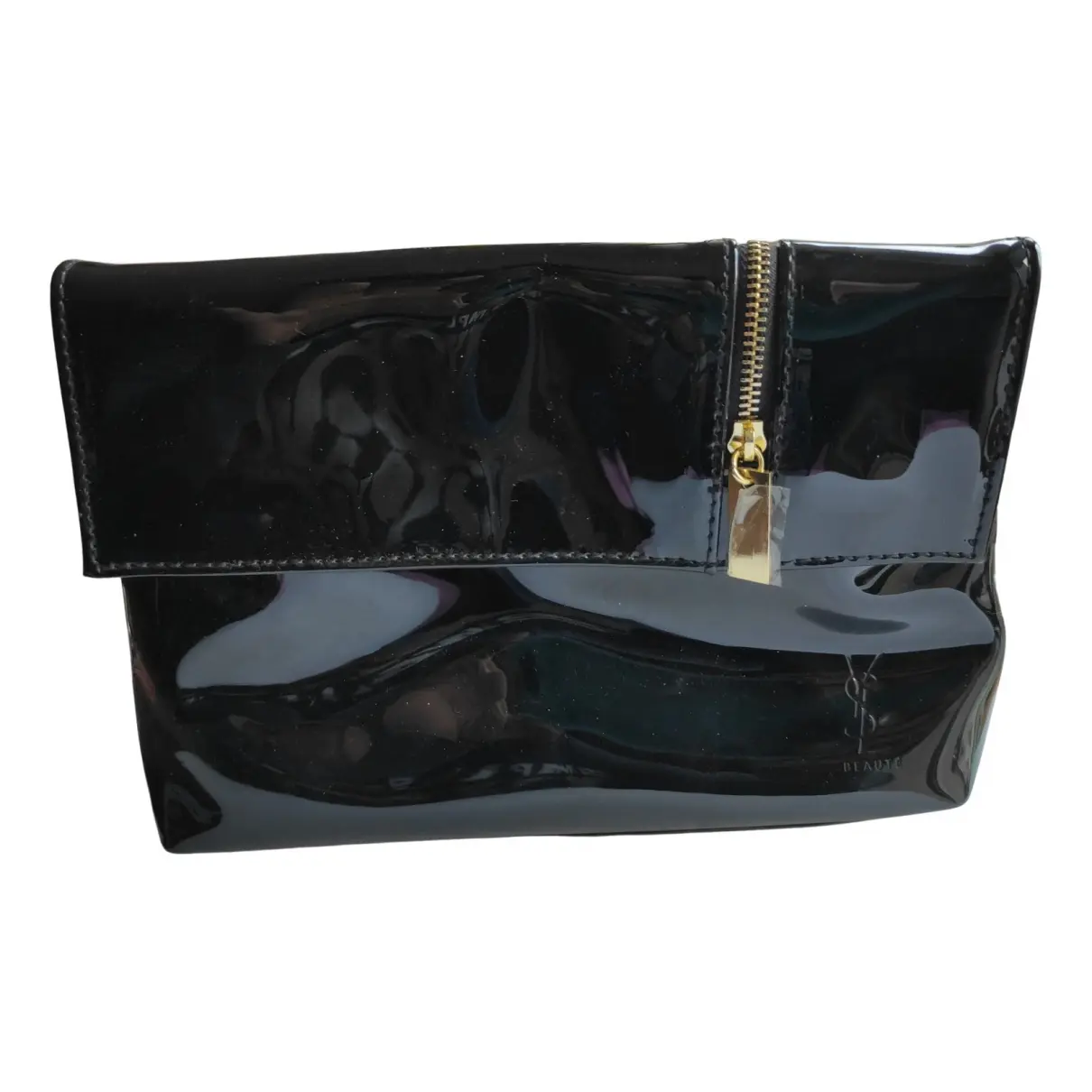 Vegan leather clutch bag Yves Saint Laurent
