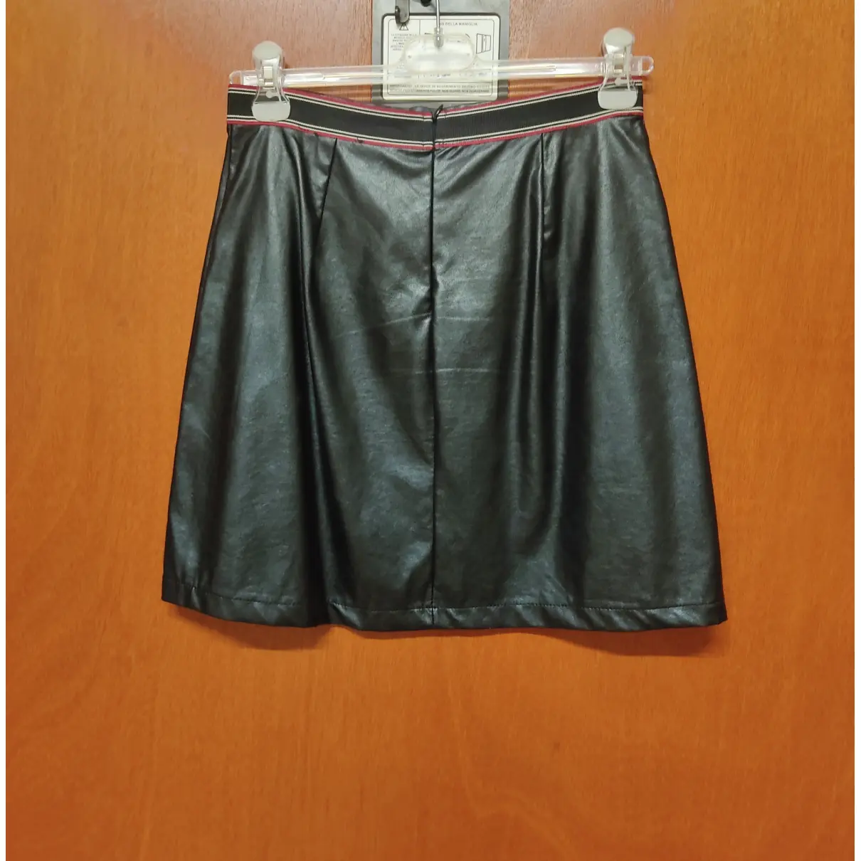 Vegan leather mini skirt Zuiki
