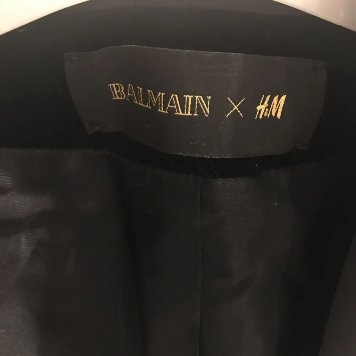 Buy Balmain For H&M Velvet blazer online
