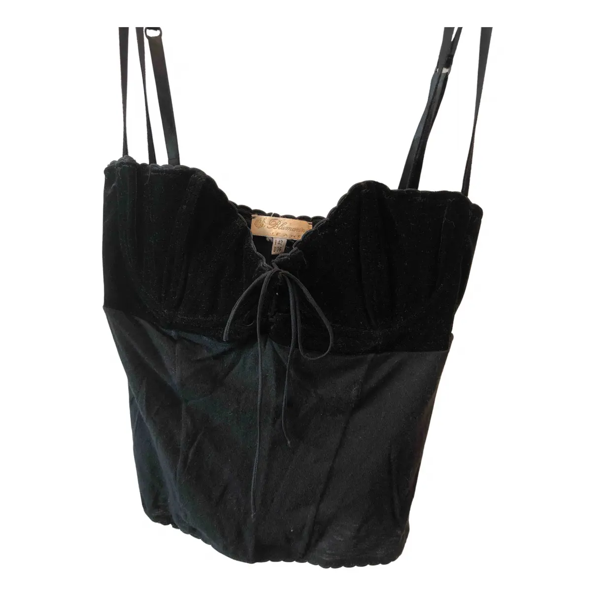 Velvet corset Blumarine - Vintage