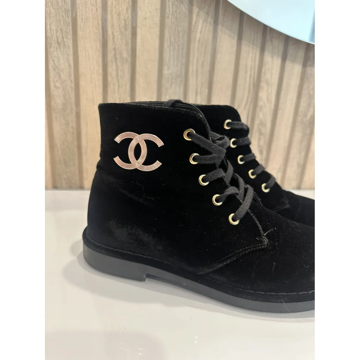 Buy Chanel Velvet boots online