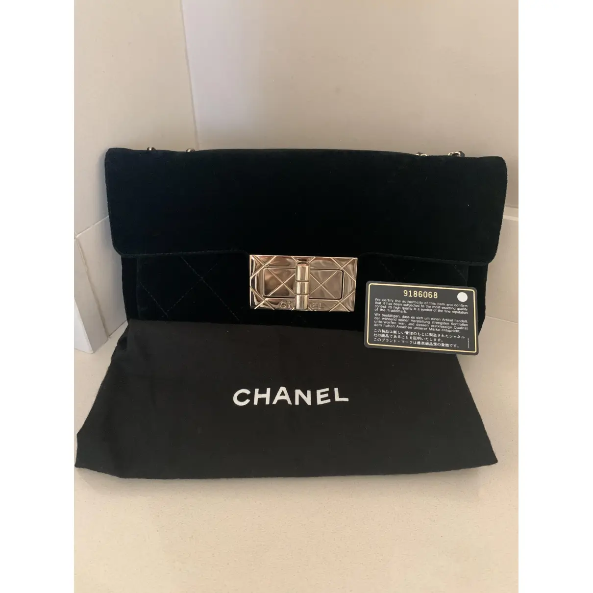 Buy Chanel Velvet handbag online