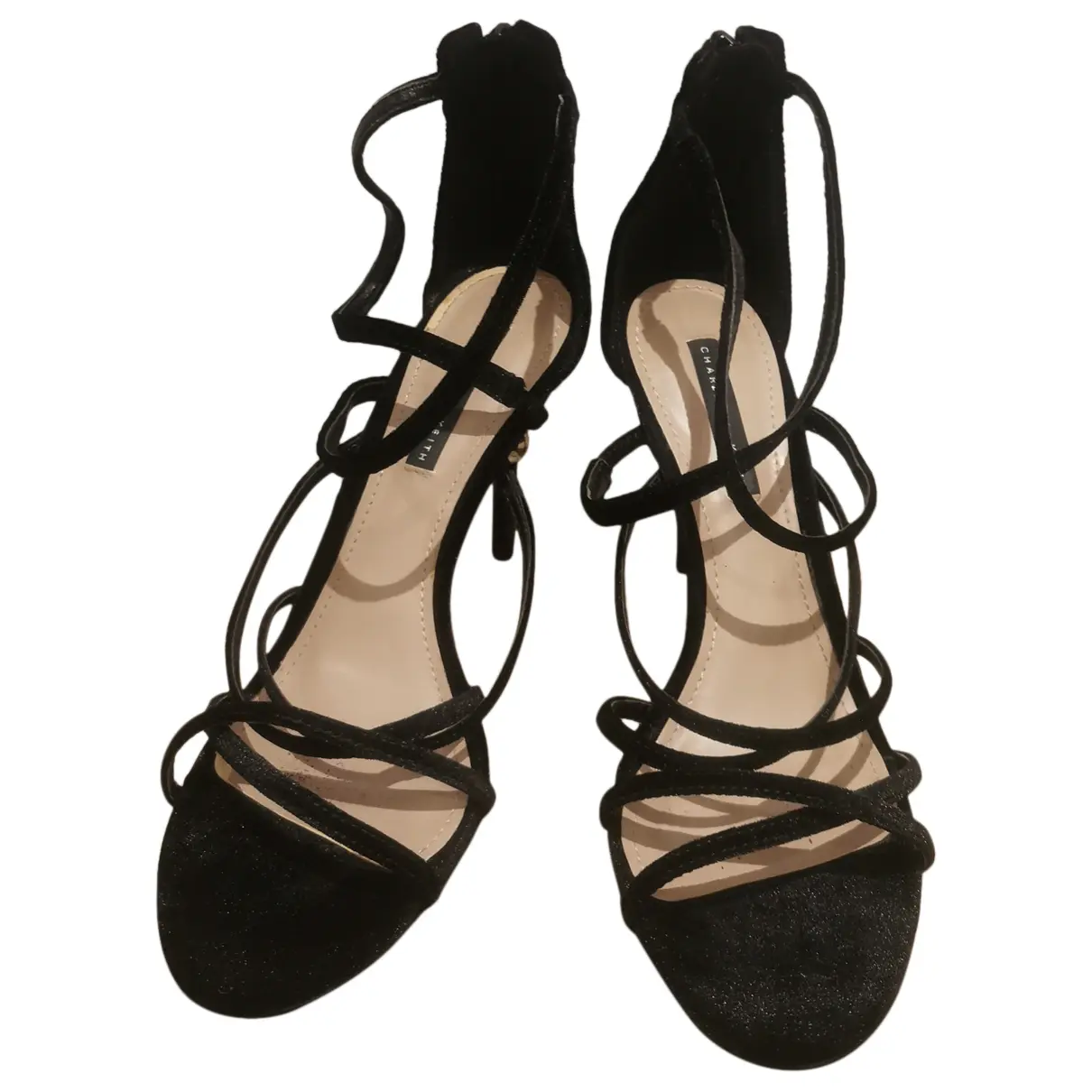 Velvet sandals CHARLES & KEITH