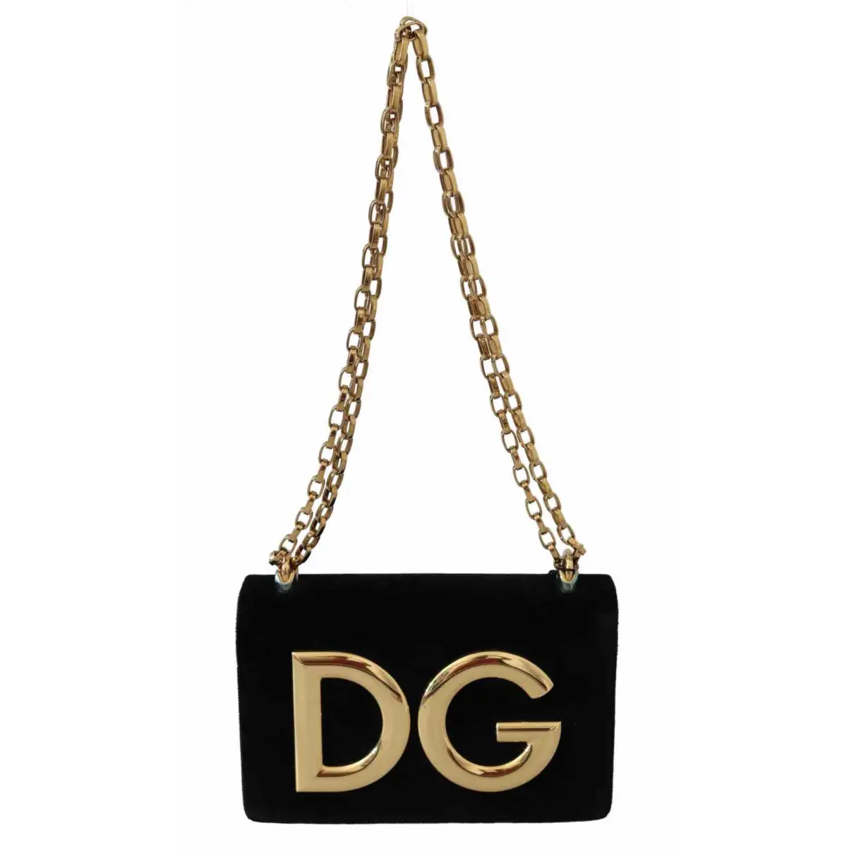 DG Girls velvet clutch bag Dolce & Gabbana