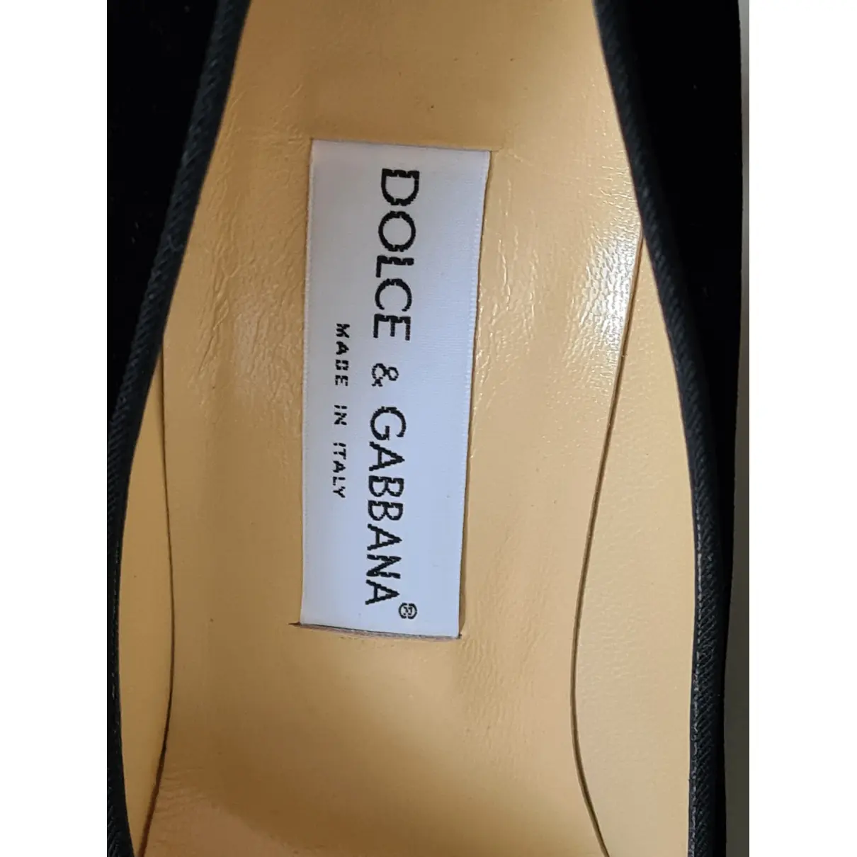 Velvet heels Dolce & Gabbana
