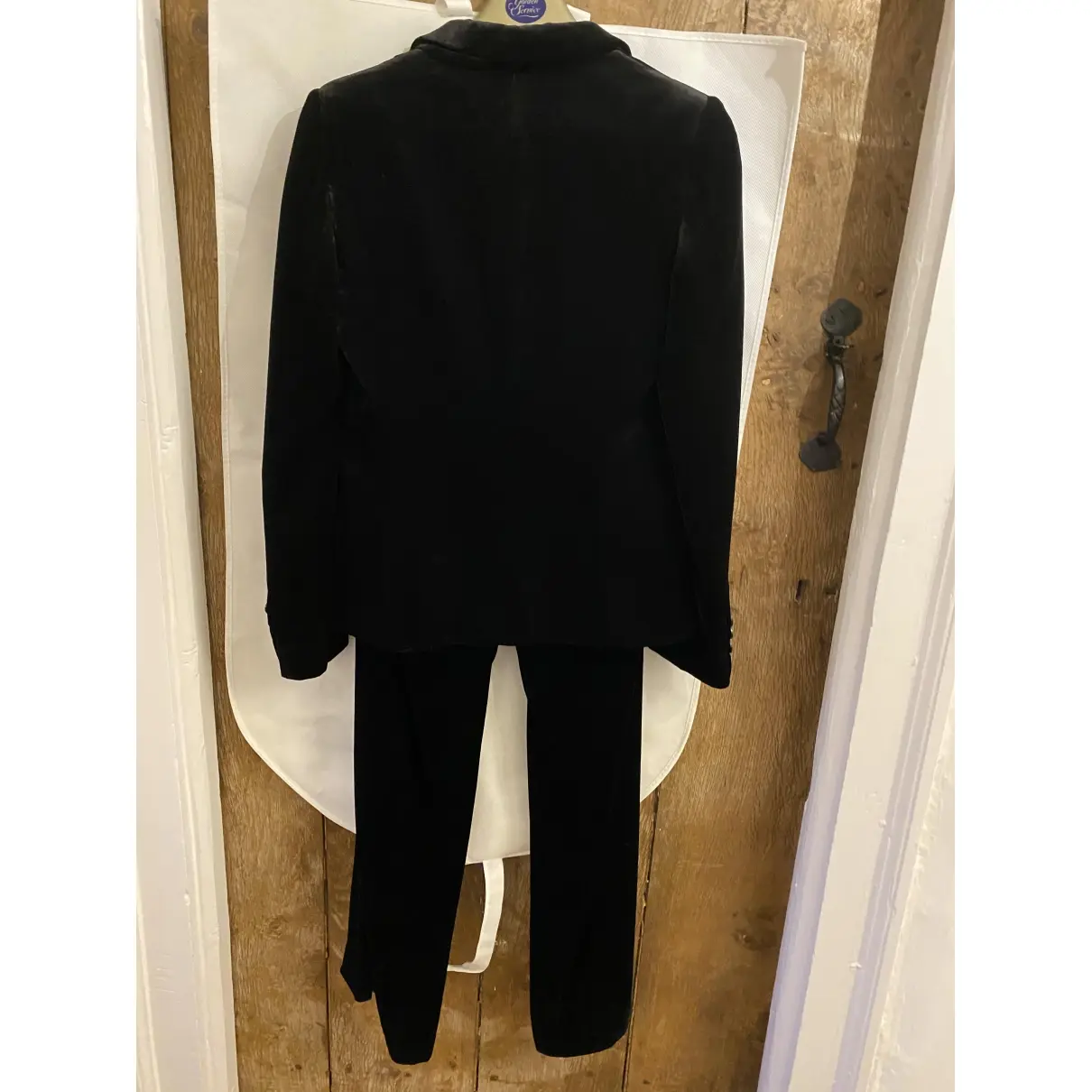 Emporio Armani Velvet suit jacket for sale