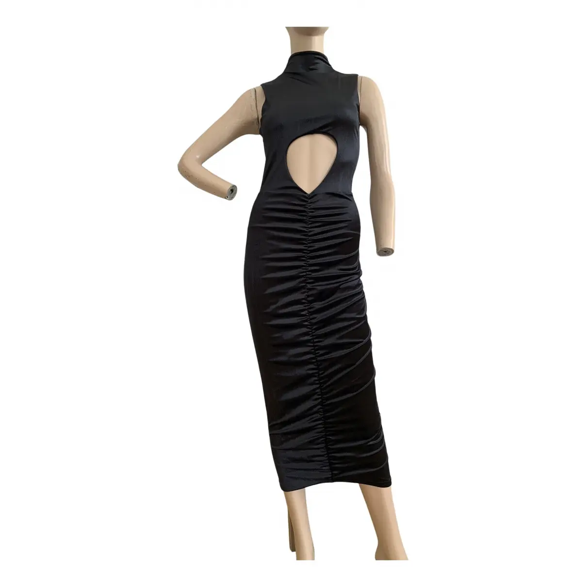 Velvet mid-length dress Farai London