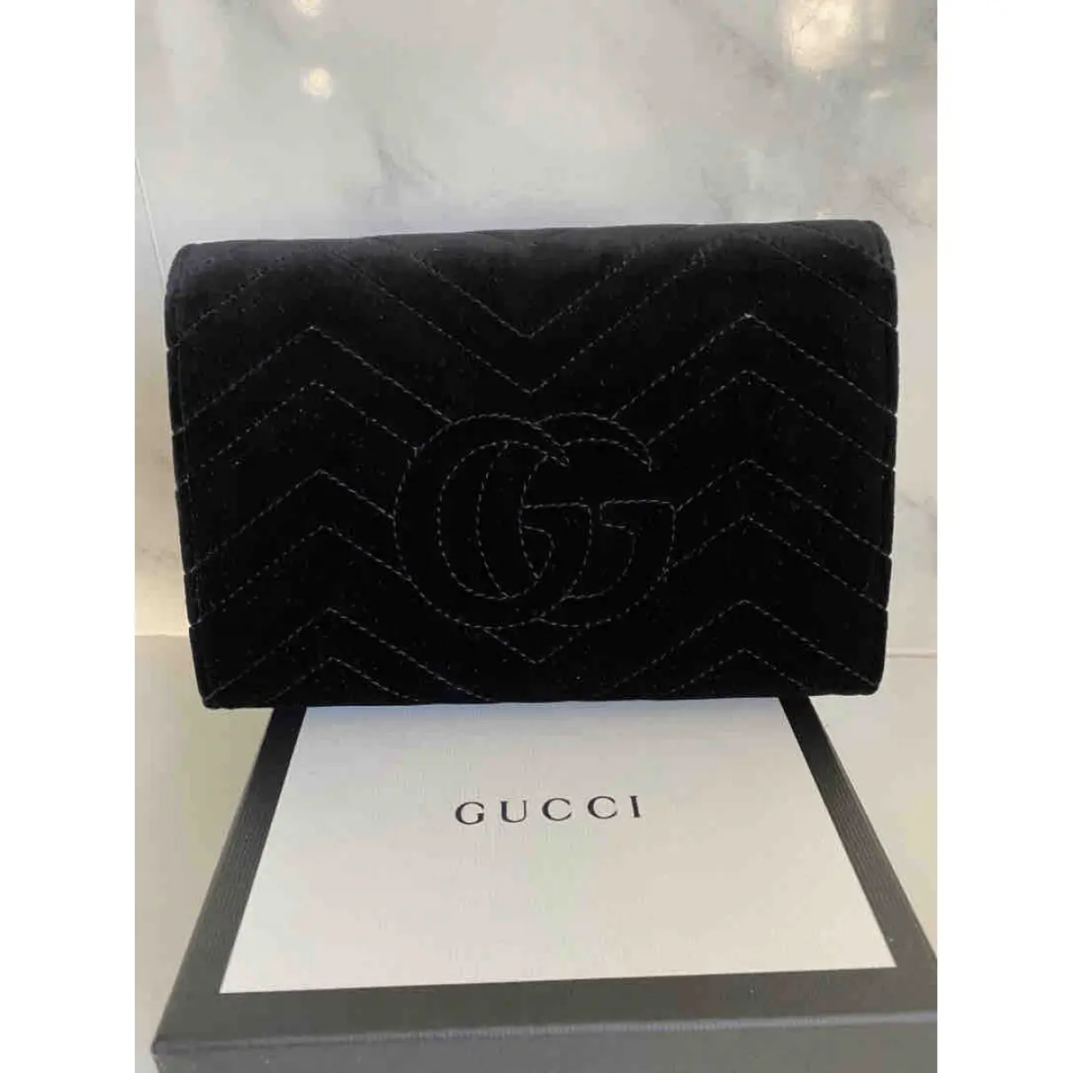 Buy Gucci Velvet crossbody bag online