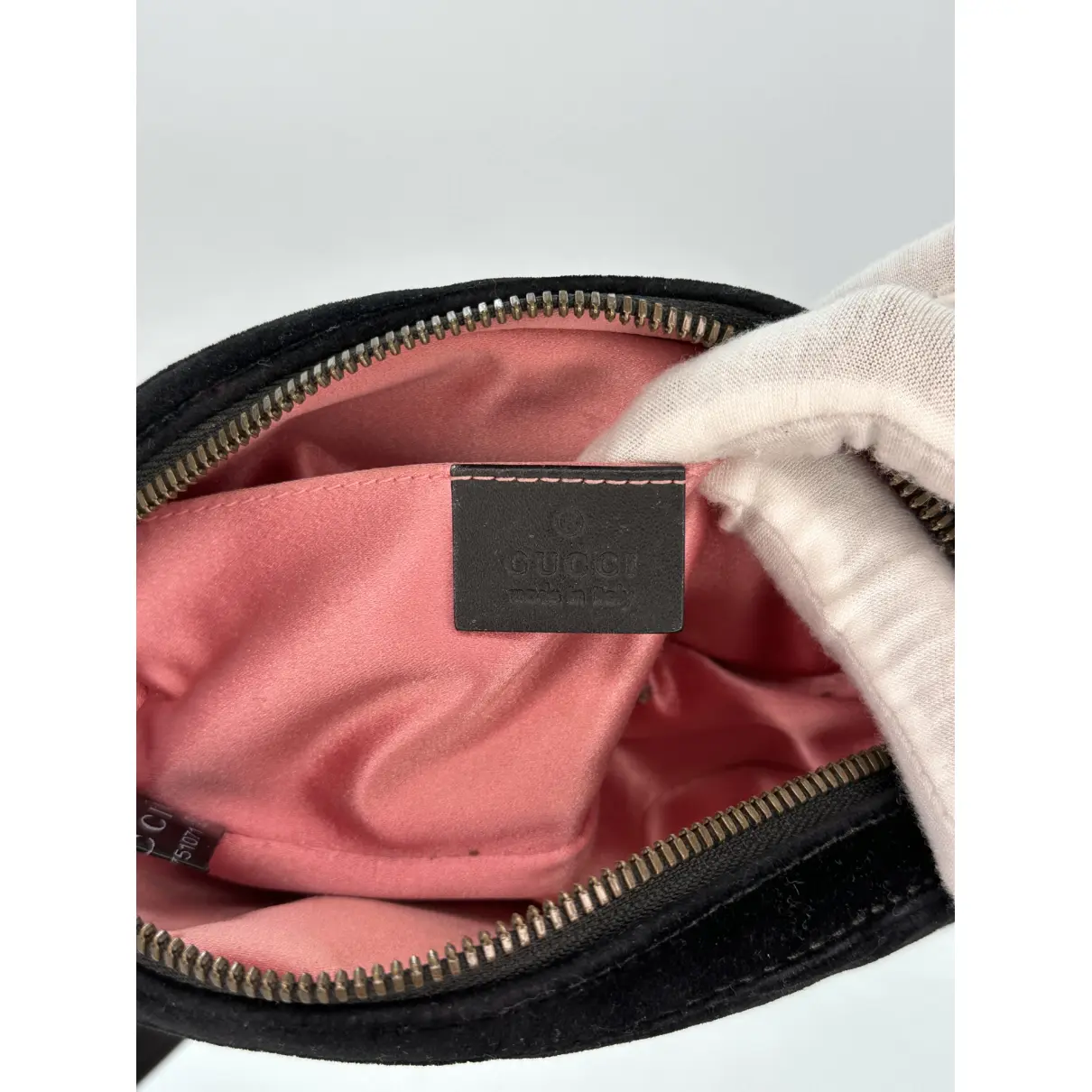 Buy Gucci GG Marmont Oval velvet handbag online