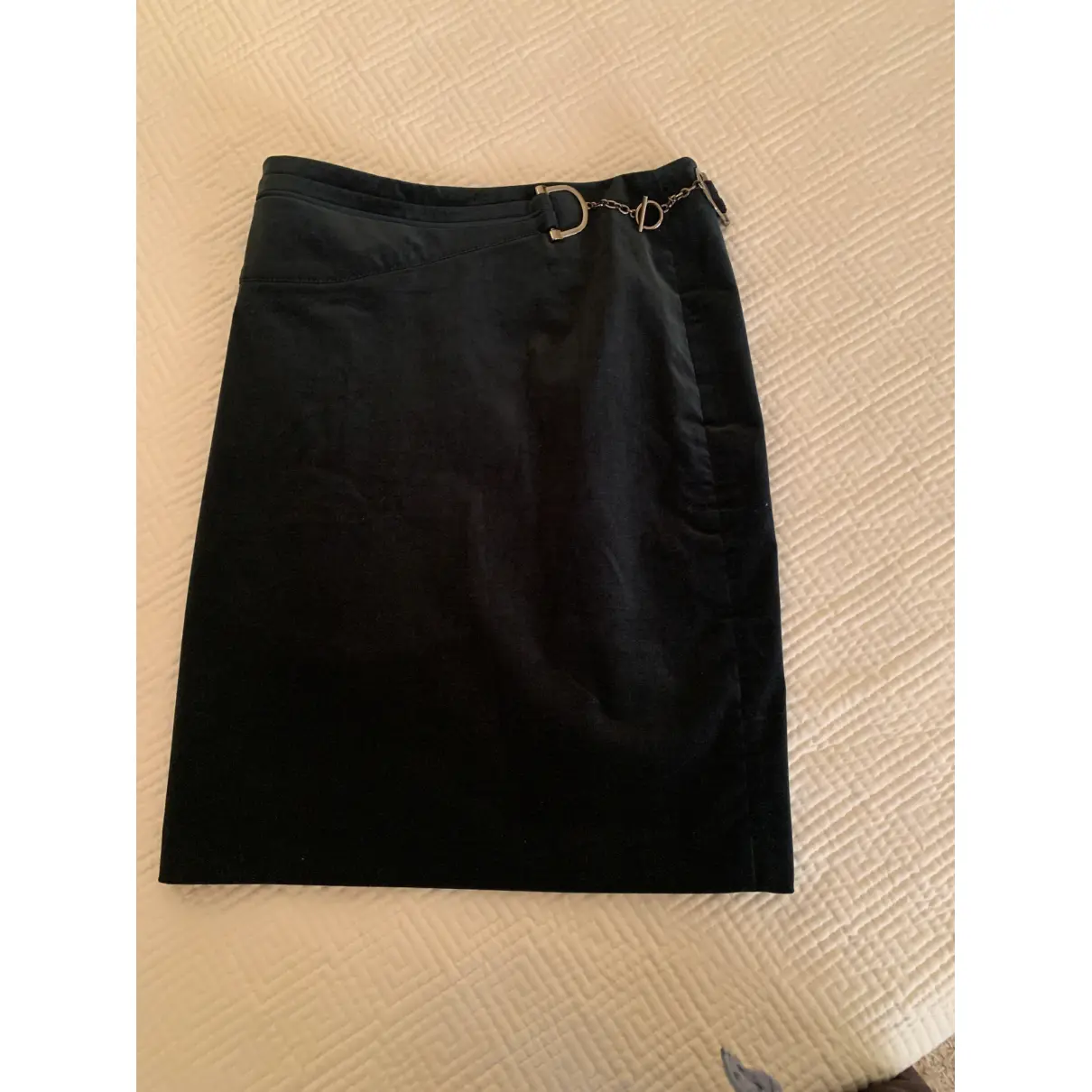 Buy Gucci Velvet mid-length skirt online