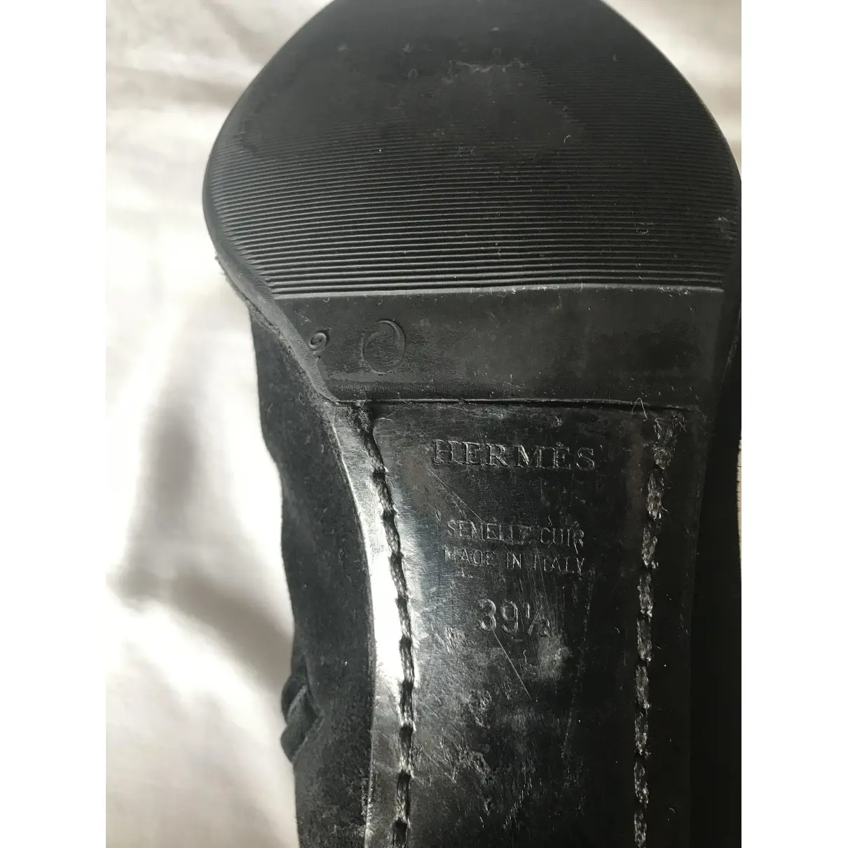 Buy Hermès Velvet ankle boots online - Vintage