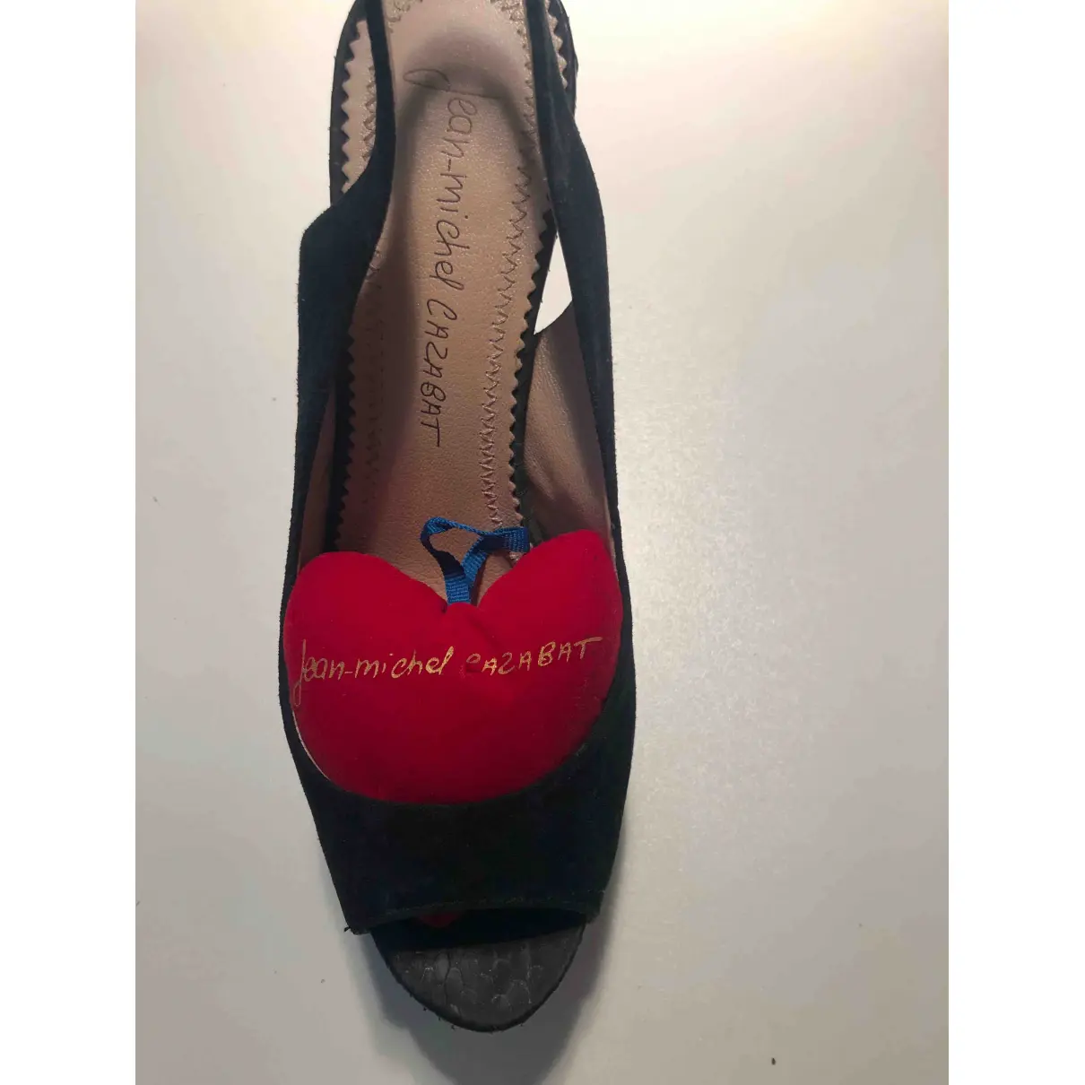 Buy Jean-Michel Cazabat Velvet heels online