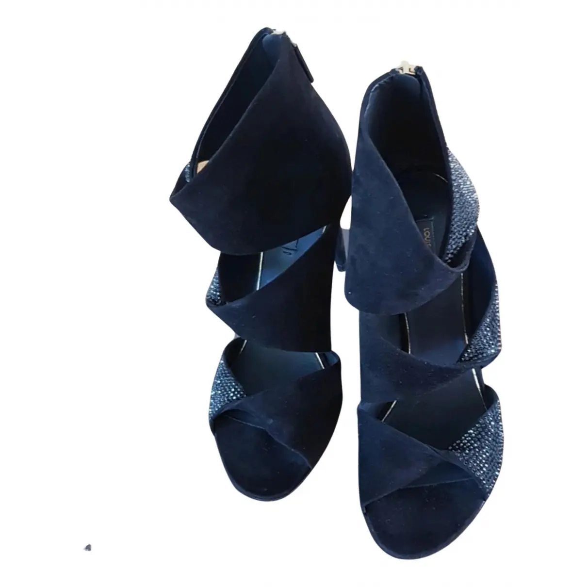 Velvet sandals Louis Vuitton