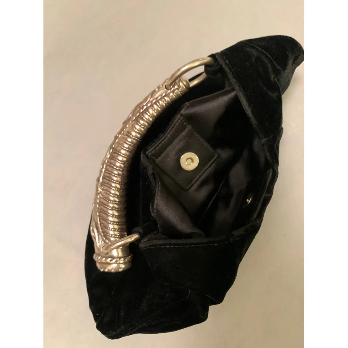 Mombasa velvet handbag Yves Saint Laurent - Vintage
